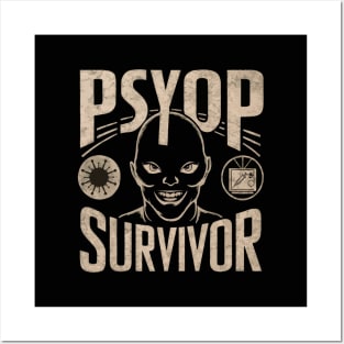 Psyop Survivor Posters and Art